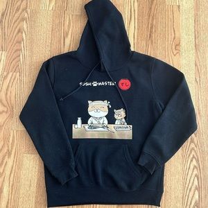 Black Sushi Master Hoodie
